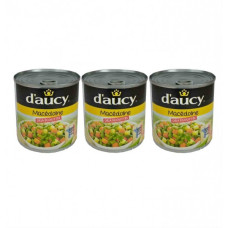 DAUCY MACÉDOINE DE LÉGUMES X3 200G