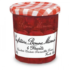 BONNE MAMAN CONFITURE 4 FRUITS ROUGES 370G