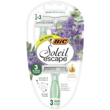Rasoir soleil escape 3b lavande bic