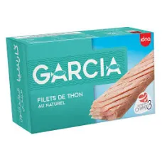 Filet thon garcia au naturel 125g