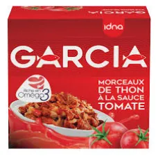 Thon a la sauce tomate garcia 80g