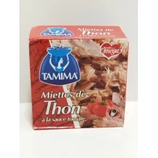 Miettes de thon à la sauce tomate 80g tamima