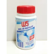 Javel en pastilles 125l w5