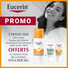 Pack eucerin oil control sun gel creme
