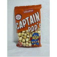 Captain pops caramel lollipop 100g