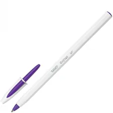 Stylo cristal bic mauve