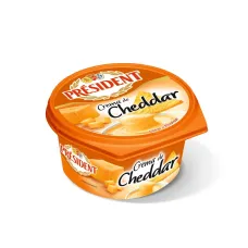 President crema de cheddar 125g President crema de cheddar 125g