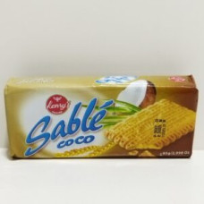 Biscuit sablé coco 85g . henry&rsquo;s