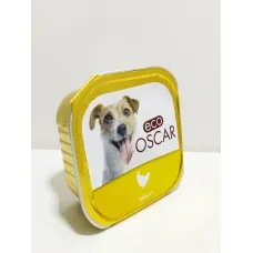 Pâté pour chien goût poulet eco oscar 300g