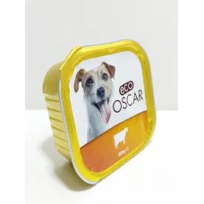 Pâté pour chien goût boeuf eco oscar 300g