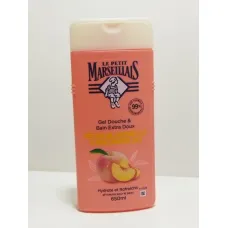 L.p.m gel douche pêche blanche bio & nectarine bio 650ml