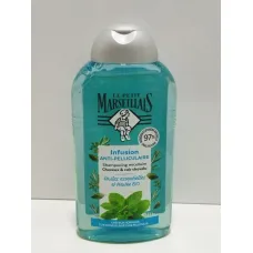 L.p.m shampooing infusion antipelliculaire huiles essentielles et menthe bio 250ml