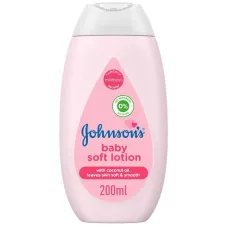 Johnson&rsquo;s baby soft lotion 200ml