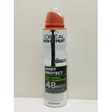 L&rsquo;oréal déodorant spray pour homme shirt protect 150ml