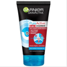 Garnier skin active pure active 3 en 1 charbon 150ml