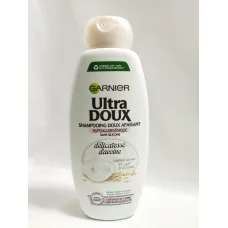 Ud shampooing doux apaisant délicatesse d&rsquo;avoine crème de riz et d&rsquo;avoine 400ml sans silicone