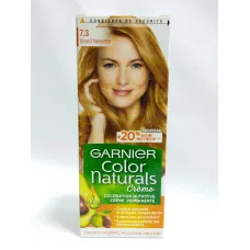 Coloration garnier naturals crème 7.3 blond noisette