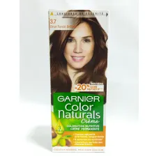 Coloration garnier naturals crème 3.7 brun foncé brillant