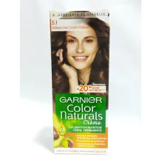 Coloration garnier naturals crème 5.1 châtain clair cendré profond