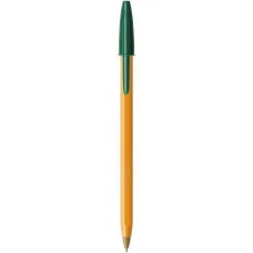 Stylo orange fine vert b20