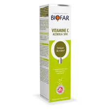 Biofar vitamine c acerla 500 90g