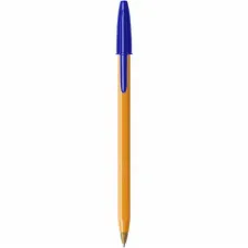 Stylo orange fine bleu b20