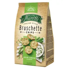Maretti bruschette chips sour cream onion 70g