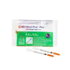 Bd seringues 0,5ml micro fine plus