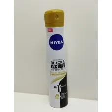 Nivea déodorant spray black white silky smooth 200ml