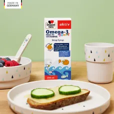 Omega 3 junior multi vitamine aktiv 250ml