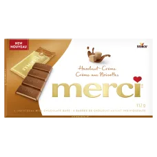 Chocolat hazelnut creme merci 100g