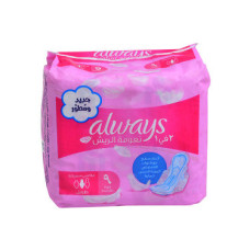 Always serviettes hygiéniques bleu 9u