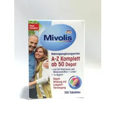 Mivolis vitamins a-z 50+