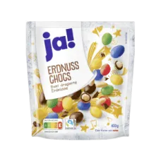 Erdnuss chocs 400g ja