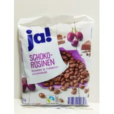 Schoko rosinen 200g ja!