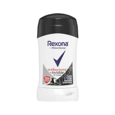 Stick rexona antibacterial + invisible 48h 40g
