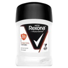 Stick rexona  men antibacterial + invisible 48h 40g