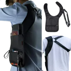Hidden underarm shoulderbag
