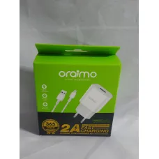 Chargeur type l oraimo 2a fast charging e65s +l