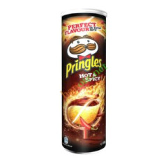 Chips en tuiles saveur hot spicy-165grs-pringles