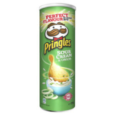 Chips en tuiles saveur cream & oignon-165grs-pringles