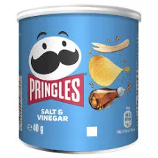 Chips pringles salt et vinegar 40g