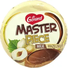 Master piece milk hazelnut . dr gerard