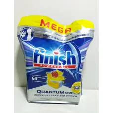 Finish powerball mega lemon sparkle 64 capsules