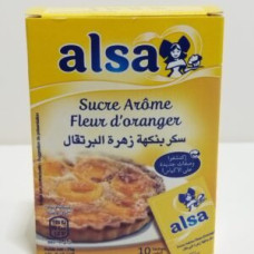 Sucre arôme fleur d&rsquo;oranger 10u alsa