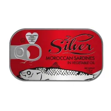 Moroccan sardines silver 125g