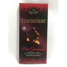 Chocolat noir gourmand tentation-150g- aighebelle