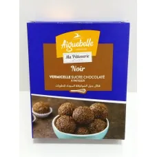 Vermicelle sucre chocolaté noir 250g aiguebelle