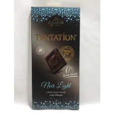 Chocolatnoir light tentation-100grs-aiguebelle