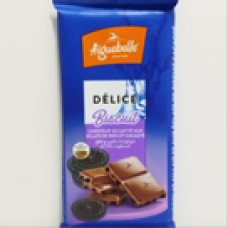 Chocolat délice biscuit 45g aiguebelle